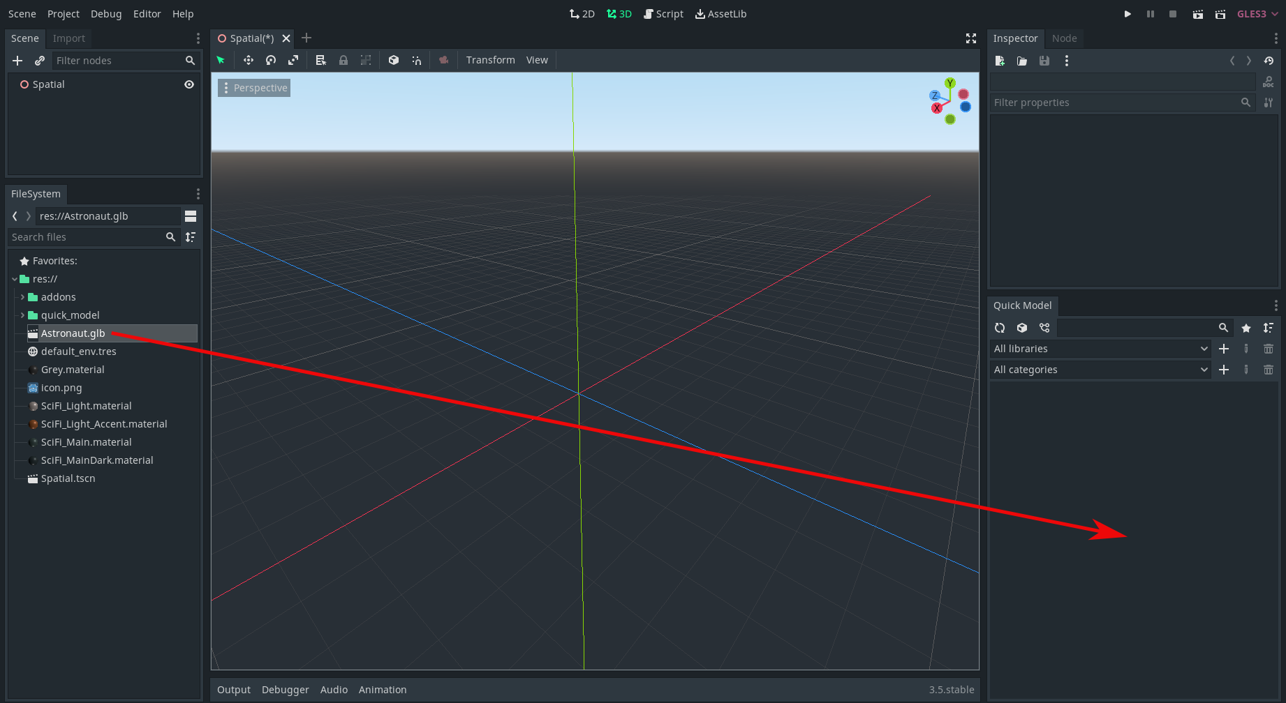 Add model to library